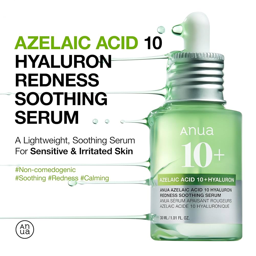 Anua | Azelaic Acid 10 Hyaluron Redness Soothing Serum