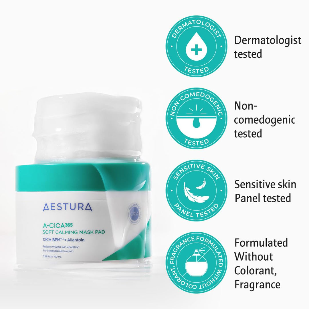 Aestura | A-CICA 365 Soft Calming Mask Pad