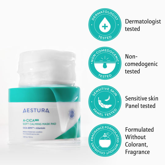 Aestura | A-CICA 365 Soft Calming Mask Pad