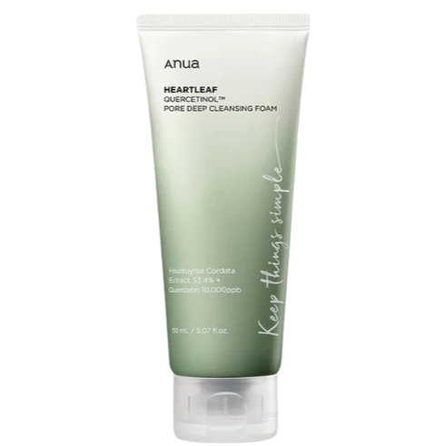 Anua | Heartleaf Quercetinol Pore Deep Cleansing Foam