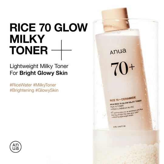 Anua | Rice 70 Glow Milky Toner