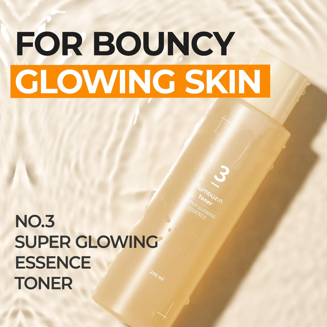 Numbuzin | No.3 Super Glowing Essence Toner