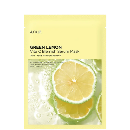 Anua | Green Lemon Vita C Blemish Serum Mask