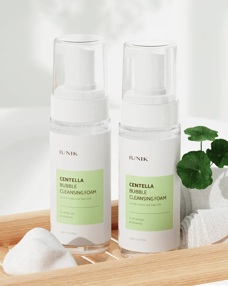 iUNIK | Centella Bubble Cleansing Foam