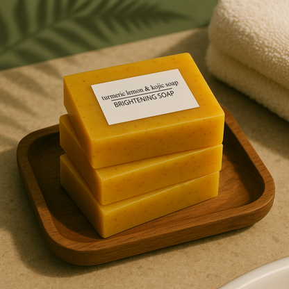 Turmeric, Lemon & Kojic acid soap
